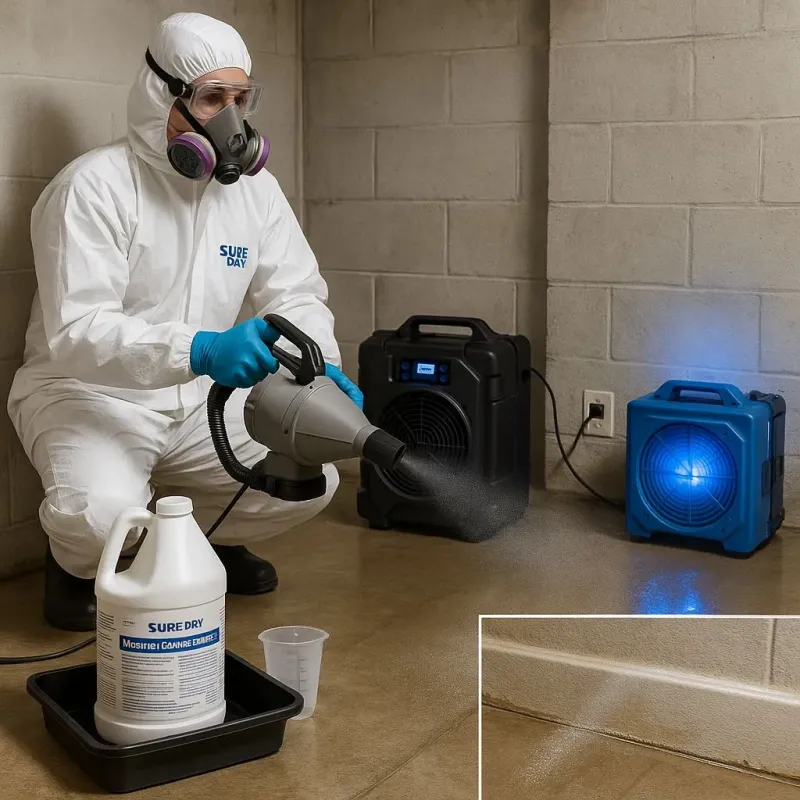 Sanitization and Odor Removal process in Fairmont City, IL